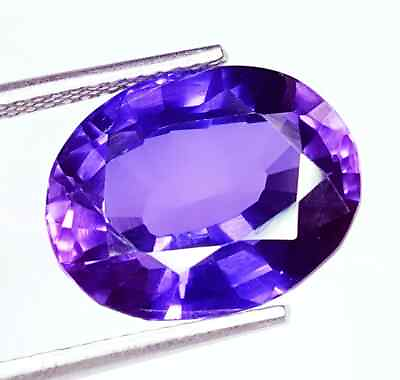 #ad 10 12 Carat Certified Natural Purple Sapphire Oval Cuts Shape Loose Gemstones...