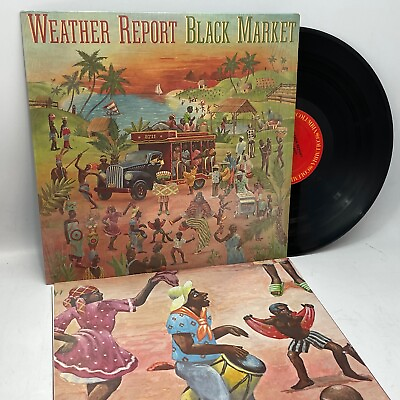 #ad Weather Report ‎Black Market 1978 Original Vinyl LP Shrink VG NM Jazz Fusion