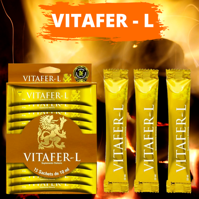 #ad Vitafer L Gold Multivitamin *Unisex* 15 Sachets of 10 ml 🔥