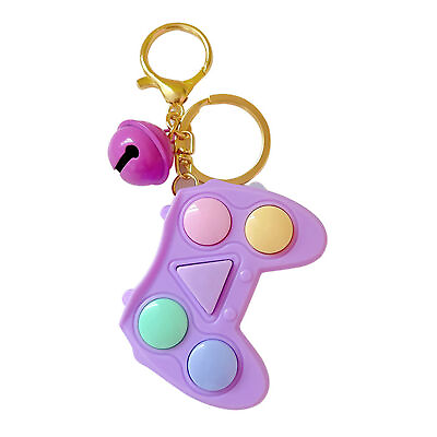 #ad Mini Fidget Toy Cute Easy carrying Mini Cat Paw Led Fidget Keychain Funn Purple1
