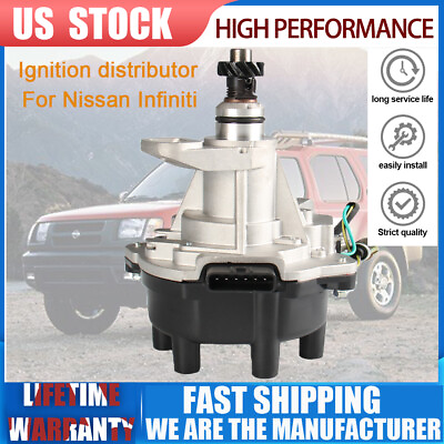 #ad HNS024 Steel Ignition Distributor For Nissan Pathfinder 1996 2000 3.3L V6