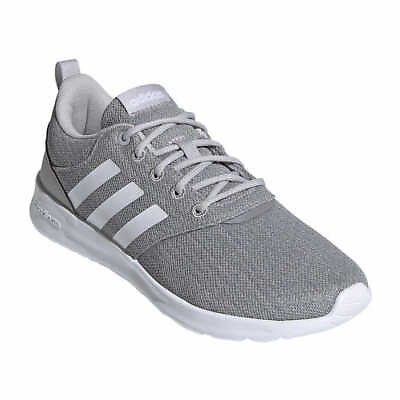 #ad adidas Ladies#x27; Size 7 QT Racer 2.0 Sneaker Running Shoes Gray
