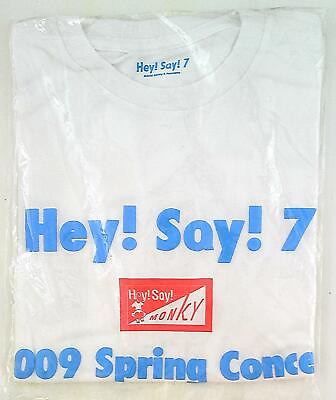 #ad Hey Say 7 09 years CONCERT TOUR #x27;09 Spring T shirt