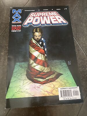 #ad Supreme Power #1 2003 Max Comics Marvel