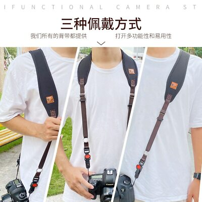 #ad Multifunctional quick release camera Strap Shoulder Belt Neck Strap
