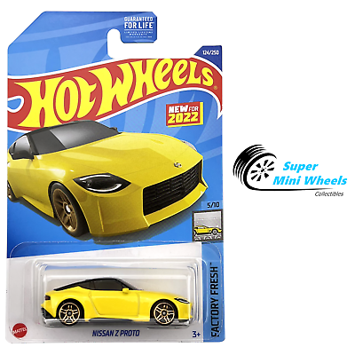 #ad Hot Wheels 2022 #124 Nissan Z Proto Yellow