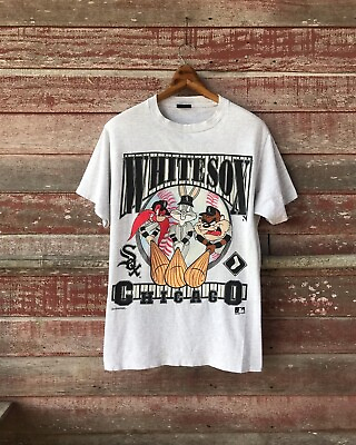 #ad Vintage 1993 Chicago White Sox shirt Mlb World Series unisex T shirt Gift For Fa