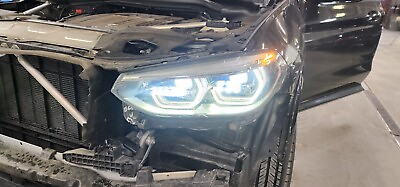#ad 2018 2021 BMW X3 X4 G01 HEADLIGHT OEM ADAPTIVE LED LEFT OEM COMPLETE 8739657 02