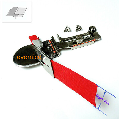 #ad Swing Away Adjustable Plain Raw Edge Single Fold Binder For Industrial Sewing