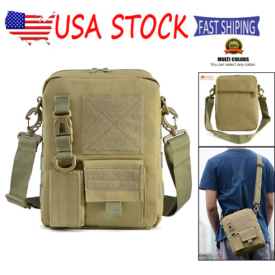 Anti theft Shoulder Bag Men#x27;s Cross Body Bag Waterproof Sling Pack for Travel $18.99