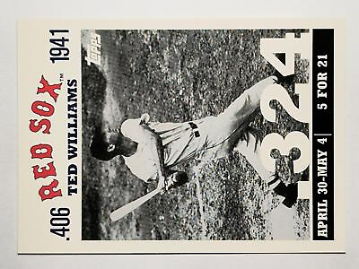 #ad 2007 Topps Williams 406 #TW4 Ted Williams