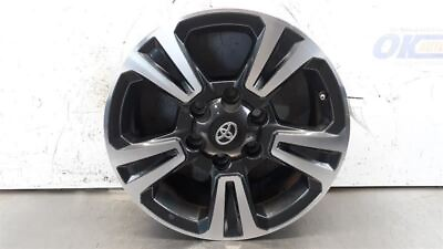 #ad 17 TOYOTA TACOMA TRD SPORT 17X7.5 ALLOY 5 SPOKE WHEEL RIM MACHINED AND PAINTED