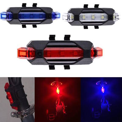 #ad RECHARGEABLE Micro USB flash LED Bicycle Bike Frame Waterproof Head Tail Light