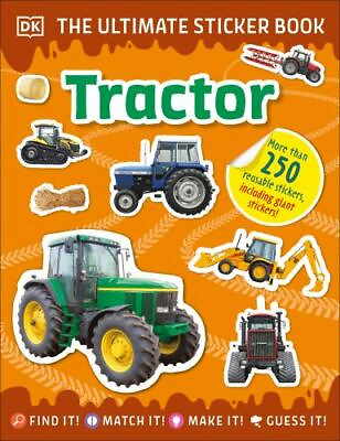 #ad Ultimate Sticker Book Tractor Boy Gift Toddler