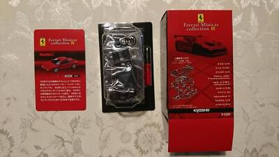 #ad Kyosho 1 64 Ferrari Mini Car Collection Iii Mondial T Black Boxed Item Non Stand
