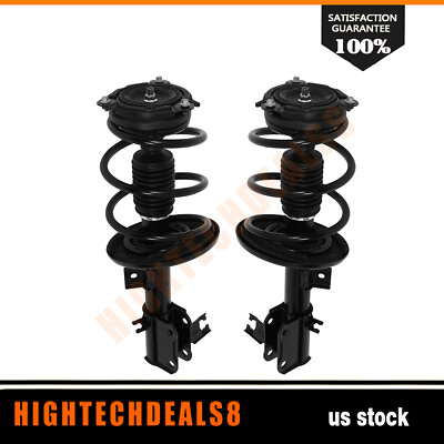 #ad Front Pair For 2013 17 Nissan Altima Complete Strut Shock w Spring Replacement