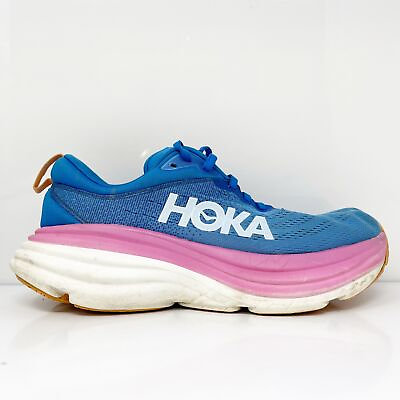 #ad Hoka One One Womens Bondi 8 1127952 CSAA Blue Running Shoes Sneakers Size 8.5 B