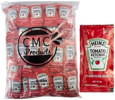 #ad Heinz Ketchup Packets 9g – 100 Count Ketchup Condiment Packs in CMC Products