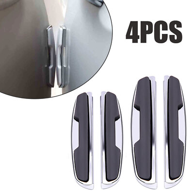 #ad 4pcs Car Door Edge Guard Anti Collision Trim Strip Scratch Protector Accessories