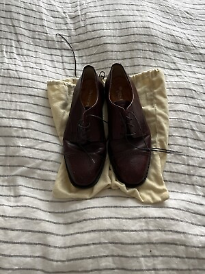 #ad Principe Made In Italy Leather Shoes Mens 11.5 GUC