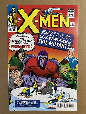 #ad X Men #4 Facsimile Reprint of 1964 First Scarlet Witch Appearance Marvel Comic