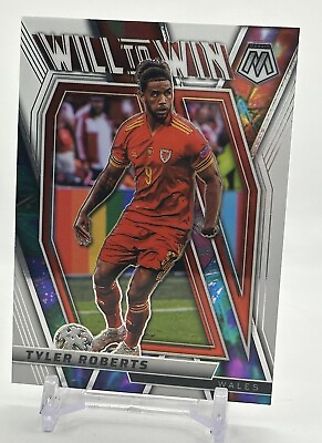 #ad 2021 Mosaic FIFA Road to World Cup Will To Win White Tyler Roberts RC Wales