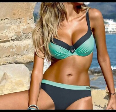 #ad Women Bikini 2 Piece Push Up Padded Bikini Set Swimsuit Swimwear Bathing Suit