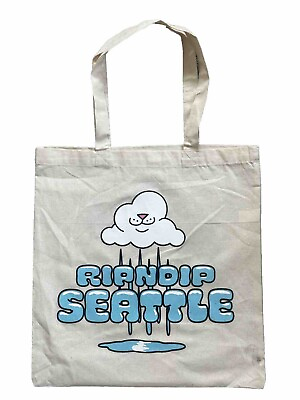 #ad RIPNDIP Seattle Exclusive Tote Bag Canvas Limited Edition Exclusive To Seattle