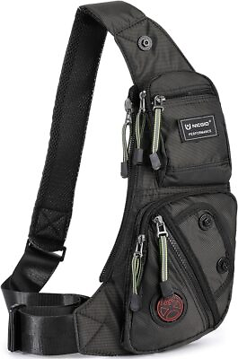 #ad Nicgid Sling Bag Chest Shoulder Backpack Fanny Pack Crossbody Bags for