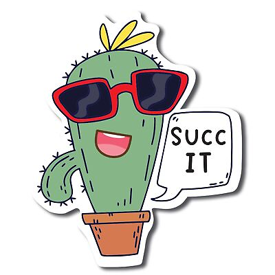 #ad Succ It Cute Funny Plant Succulent Magnet Decal 5 inches Automotive Magnet