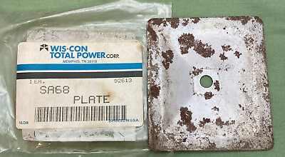 #ad NEW GENUINE WIS CON TOTAL POWER SA68 COVER PLATE VALVE INSPECT