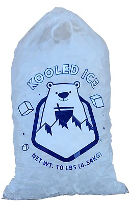 #ad 8 lb 10 lb 20 lb Ice Bags with Drawstring