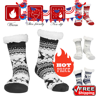 #ad Winter Warm Socks Thickened and Padded Lining Christmas Socks Holiday Socks Fest