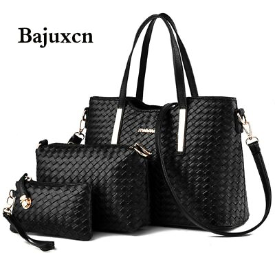 Luxury Composite Shoulder Bags Handbags Clutches Bags Set 3 pac High Quality $65.84