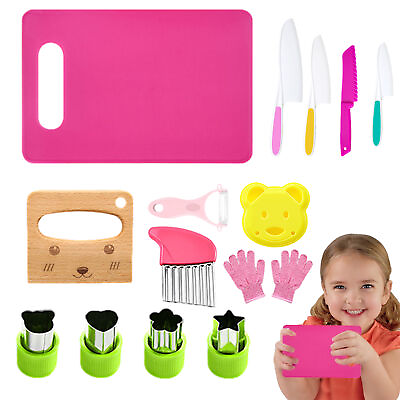 #ad Safe Knives Set Kitchen Tools Perfect for Picnics Real Toddler Kids Montessori