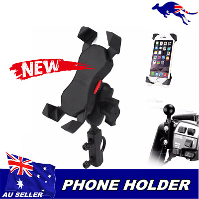 X BRAKE CLUTCH MOTORCYCLE MOUNT HOLDER Grip FOR GPS GARMIN MOBILE NAVI PHONE S6 AU $43.95