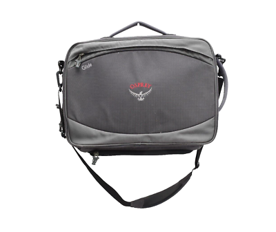 #ad Osprey Glide Messenger Commuter Laptop Bag Travel Carry On Gray