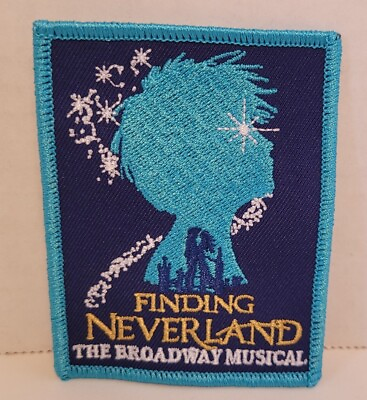 #ad Finding Neverland The Broadway Musical Patch Souvenir Gift Peter Pan Collectible