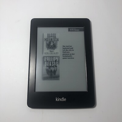 #ad Amazon Kindle PAPERWHITE EY21 2GB Black Wi Fi PREOWN GOOD CONDITION.