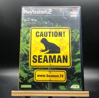 #ad Seaman: Kindan no Pet: Gaze Hakushi no Jikken Shima PS2 Sony Playstation 2