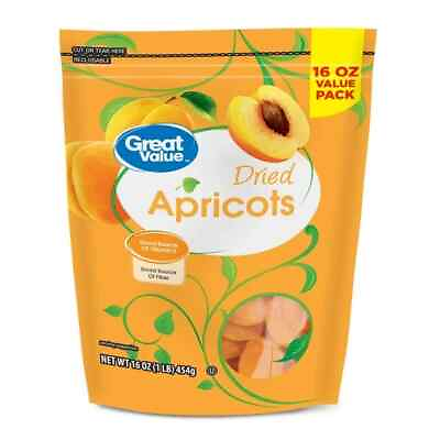 #ad Great Value Dried Apricots 16 Oz Free Shipping
