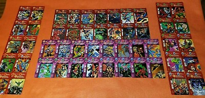 #ad OVERPOWER Double Shot Tactic Set 50 complete Monumental Classic and JLA sets