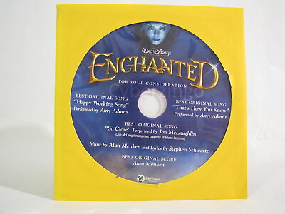 #ad Enchanted Walt Disney For Your Consideration Music CD