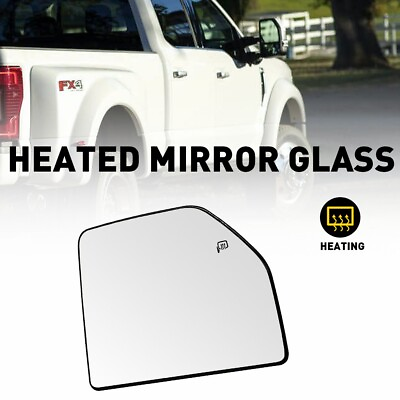 #ad Towing Mirror Glass Right RH for Heated Upper Passenger Ford F150 Pickup Truck