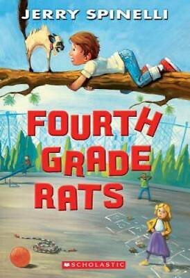 #ad Fourth Grade Rats Paperback By Spinelli Jerry GOOD