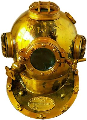 #ad Antique Diving Helmet US Navy Mark V Deep SCA Helmet Mark V Designer best Gifts