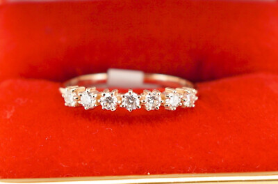 #ad Designer Engagement Ring Genuine White Natural Diamond 14K Gold