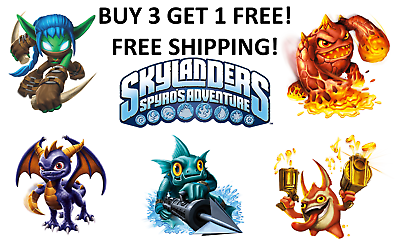 #ad Skylanders Spyro#x27;s Adventure Figures BUY 3 GET 1 FREE FREE SHIPPING