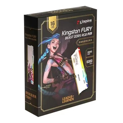#ad Kingston FURY BEAST DDR5 RAM 32G 2*16GB RGB 6000MHZ DIMM Memory Gaming