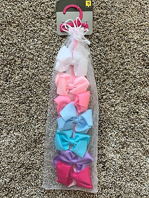 #ad Girls hair bows each pack contains 7 different color bows see photos